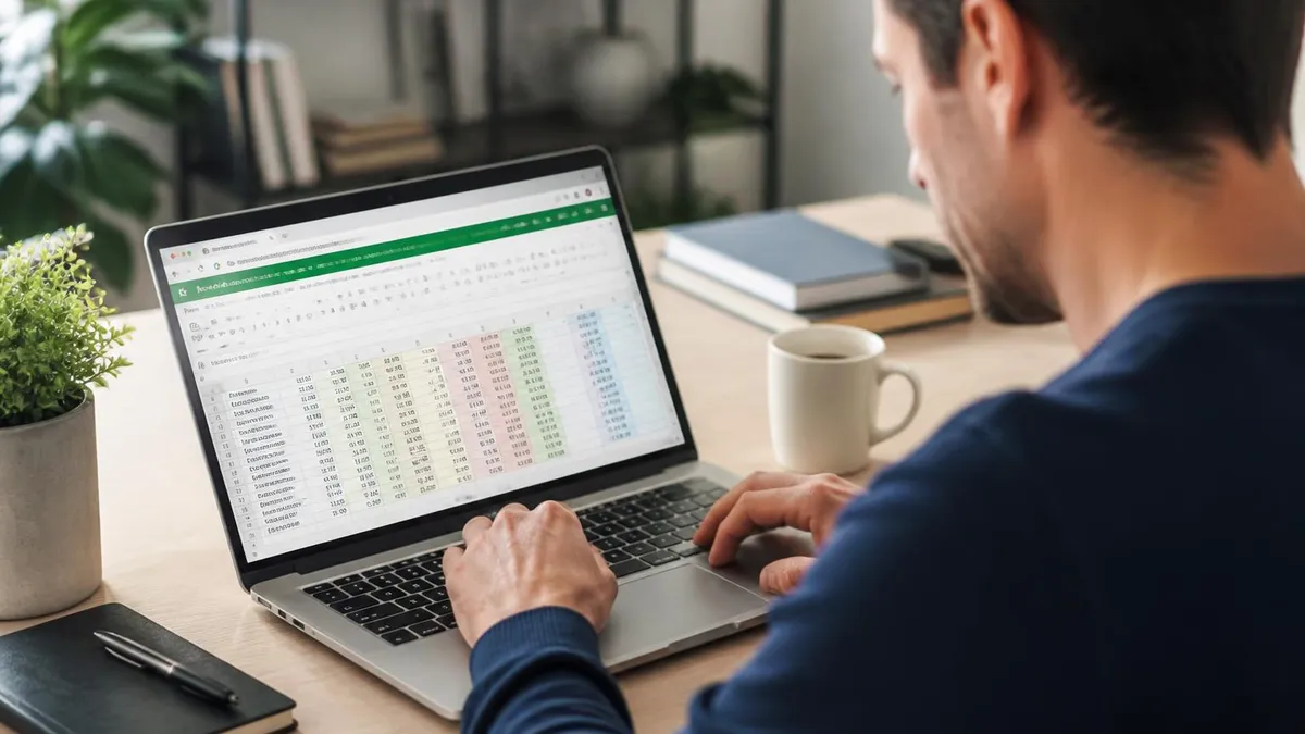 Excel Spreadsheet - Microsoft Excel certification study resource