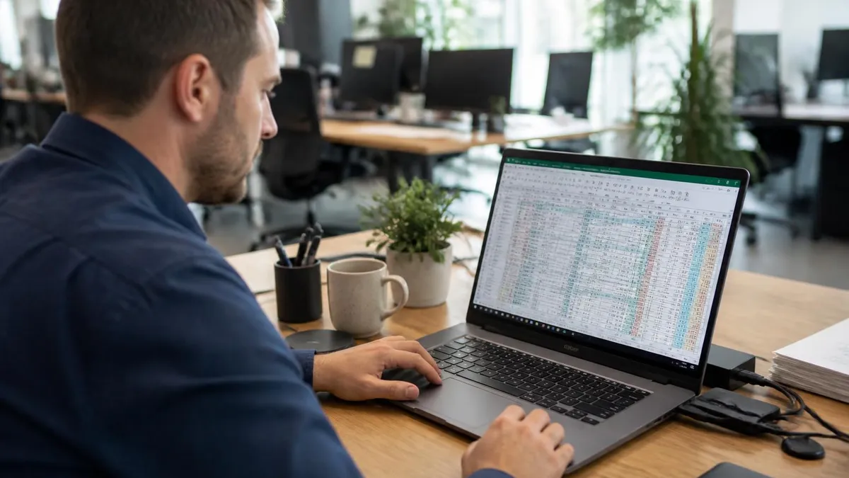 Excel Spreadsheet - Microsoft Excel certification study resource