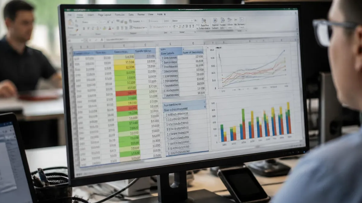 Excel Spreadsheet - Microsoft Excel certification study resource