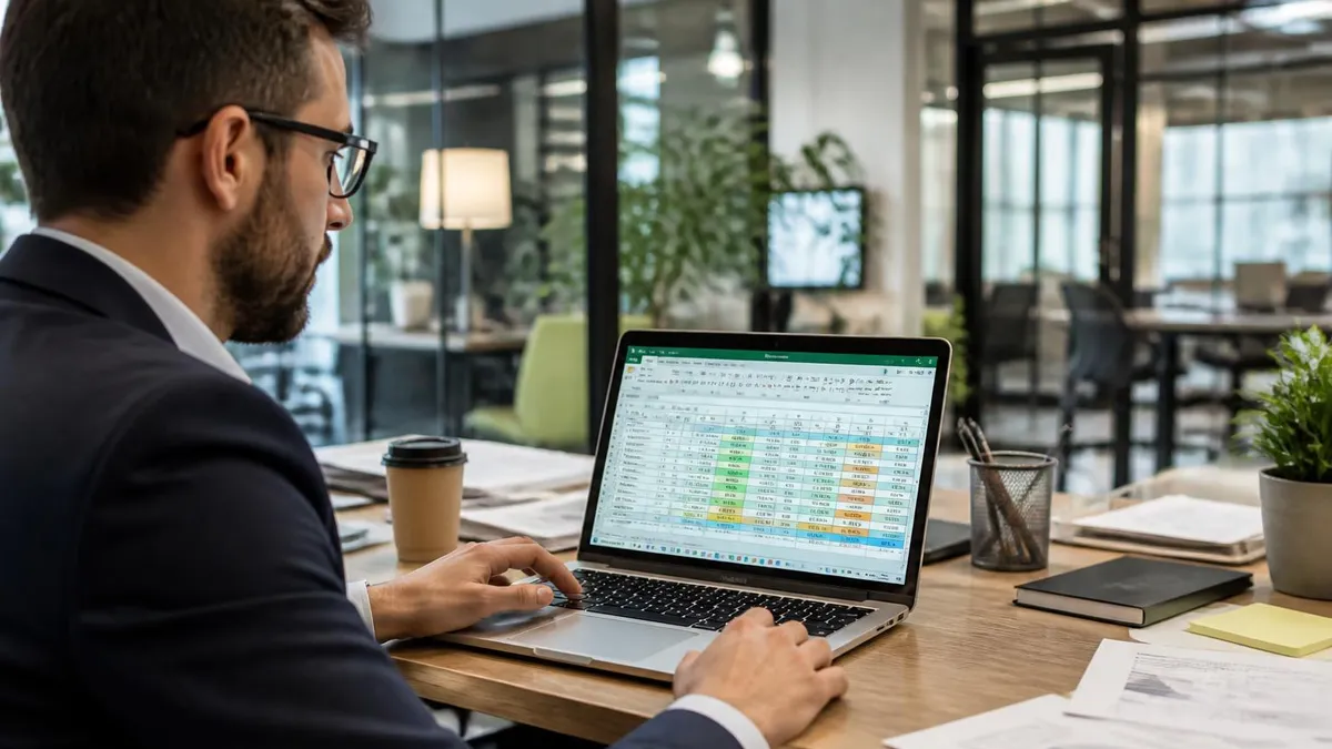 Excel Spreadsheet - Microsoft Excel certification study resource