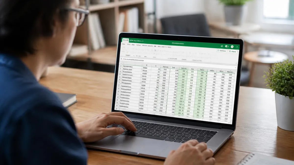 Excel Spreadsheet - Microsoft Excel certification study resource