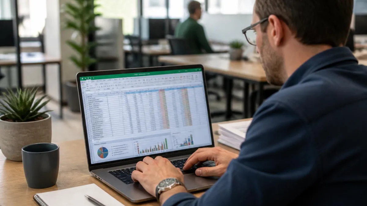 Excel Spreadsheet - Microsoft Excel certification study resource