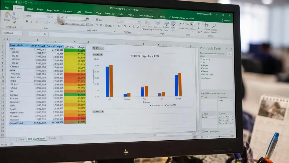 Excel Spreadsheet - Microsoft Excel certification study resource