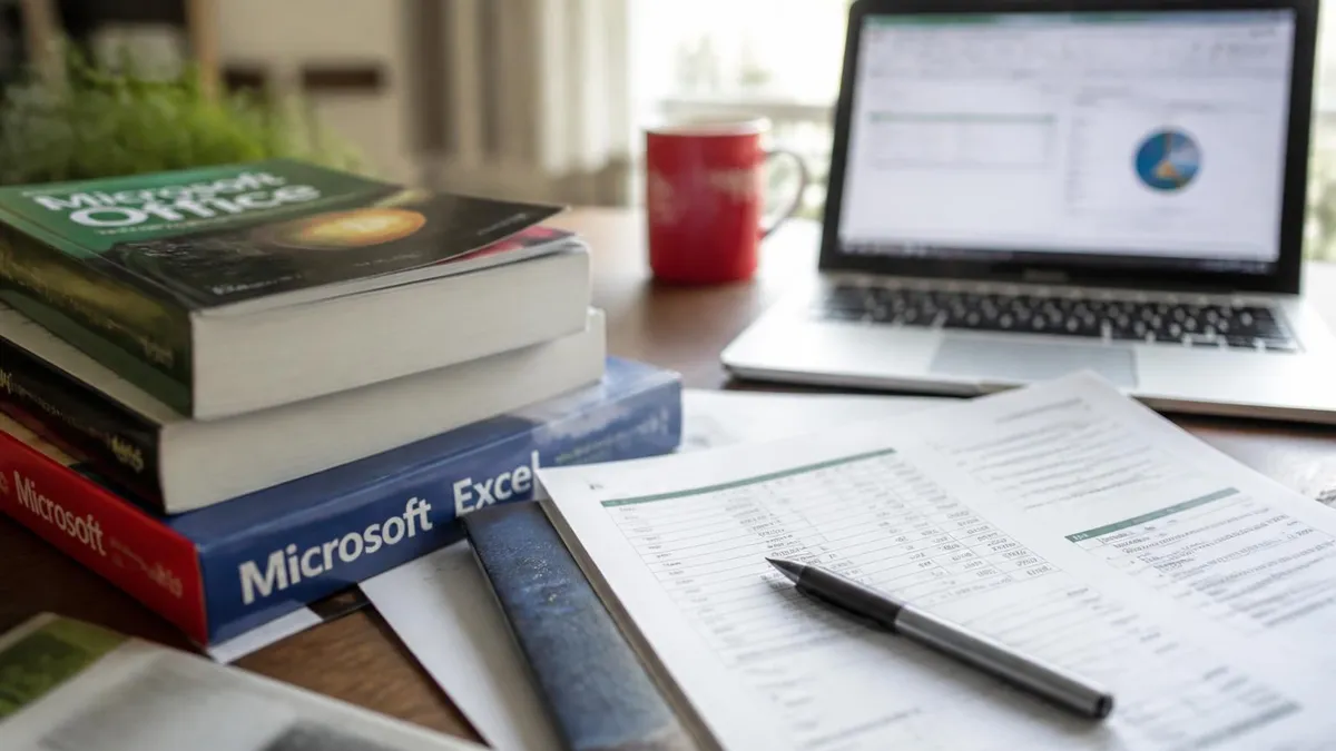 Excel Spreadsheet - Microsoft Excel certification study resource
