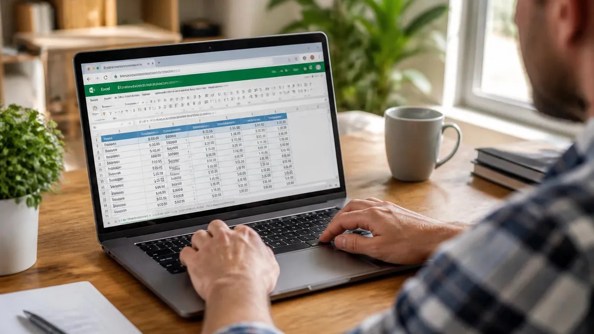 Excel Spreadsheet - Microsoft Excel certification study resource