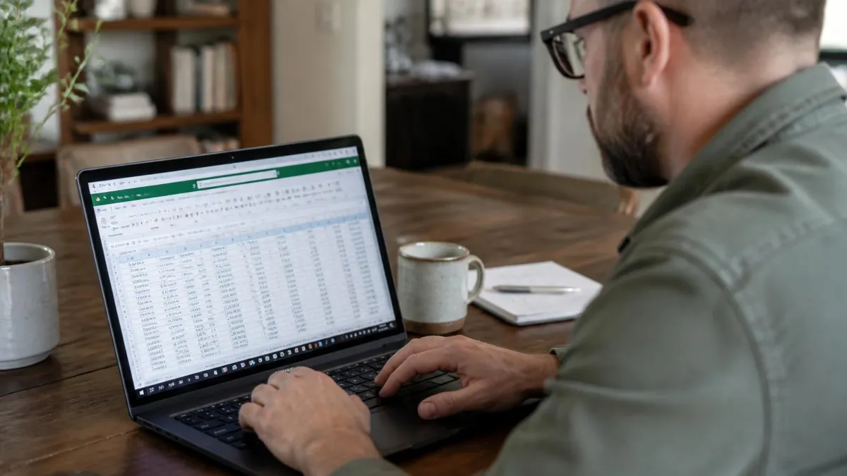 Excel Spreadsheet - Microsoft Excel certification study resource