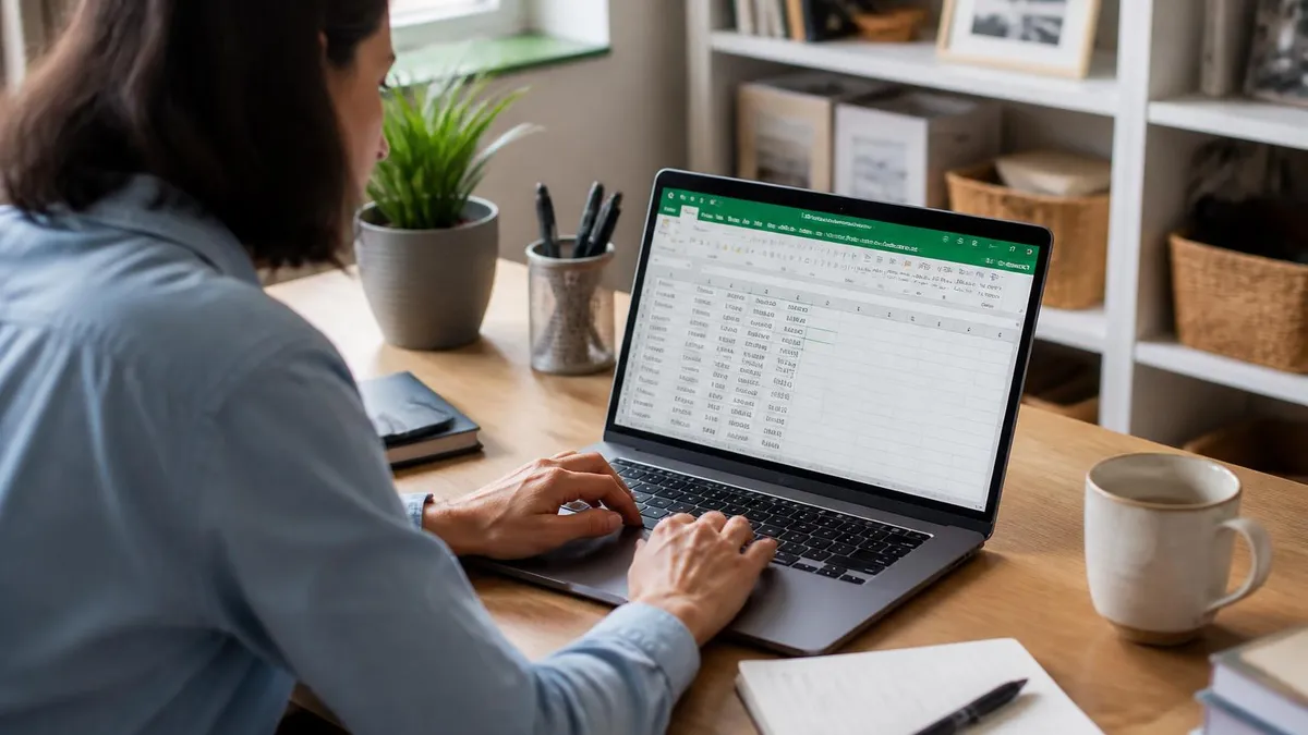 Excel Spreadsheet - Microsoft Excel certification study resource