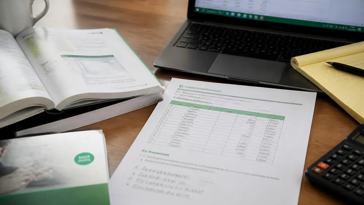 Excel Spreadsheet - Microsoft Excel certification study resource