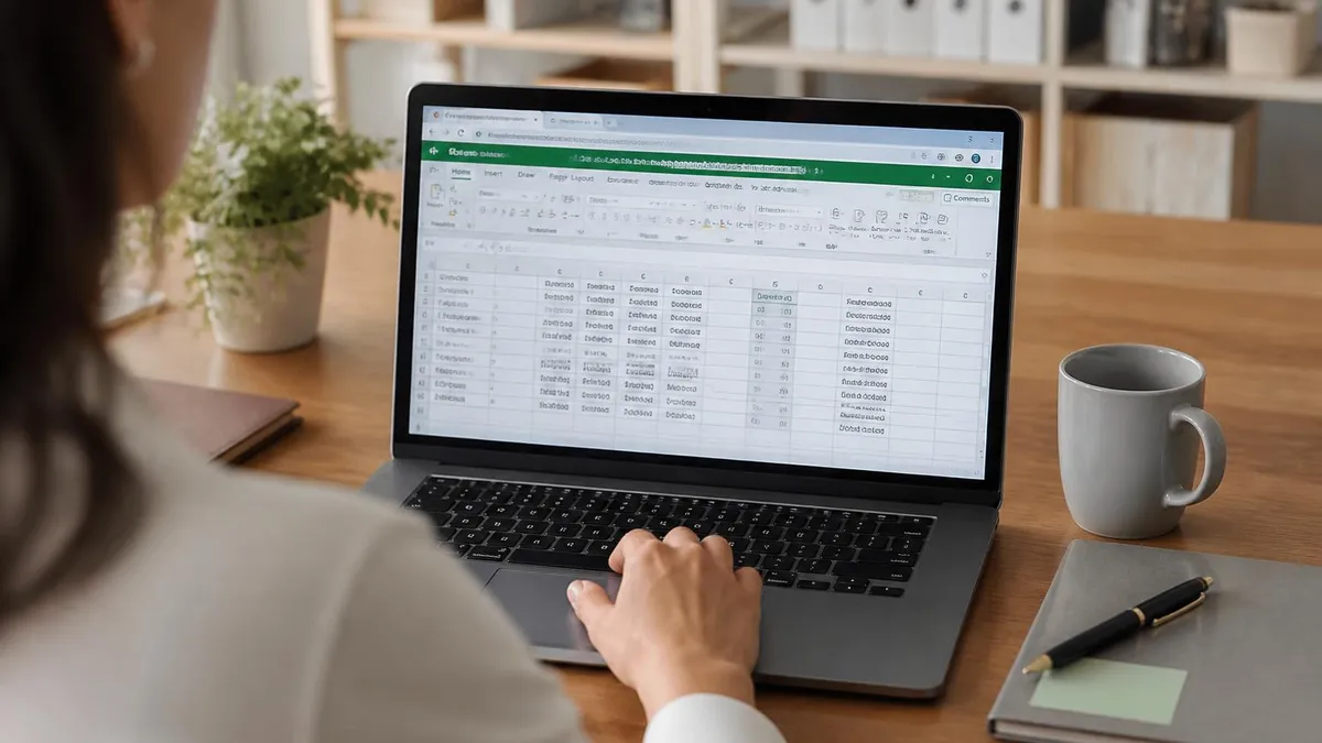 Excel Spreadsheet - Microsoft Excel certification study resource