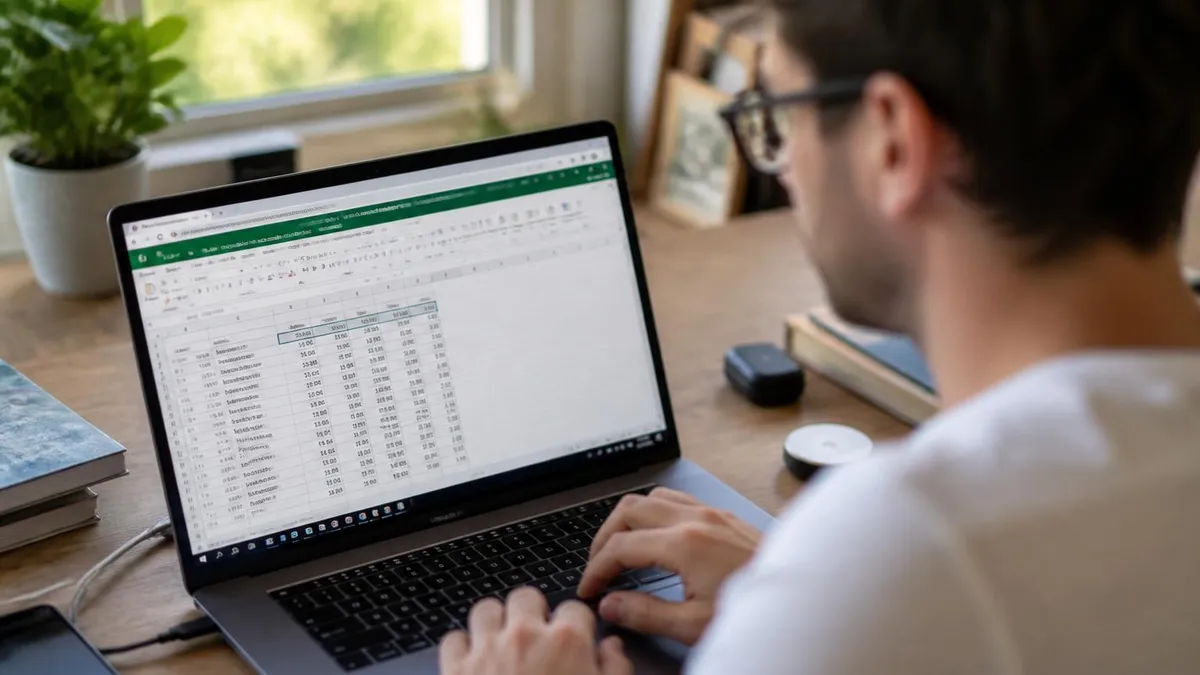 Excel Spreadsheet - Microsoft Excel certification study resource
