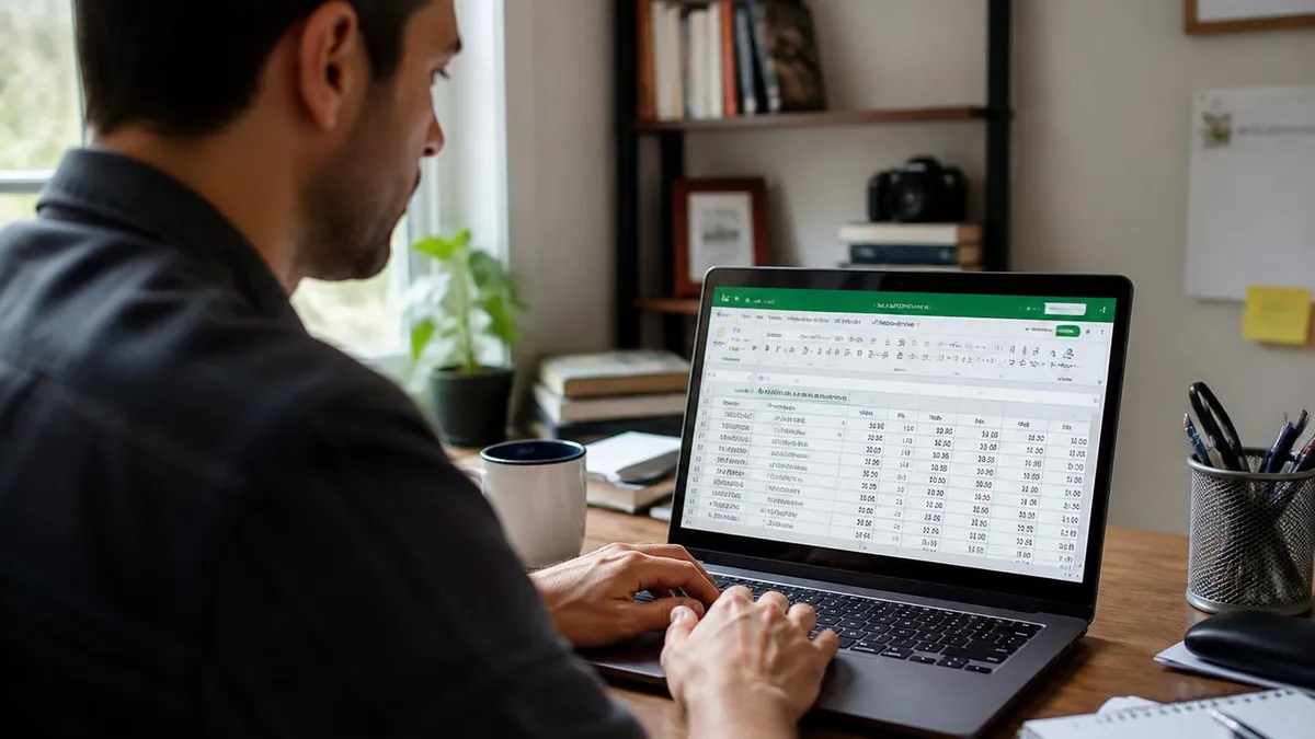 Excel Spreadsheet - Microsoft Excel certification study resource