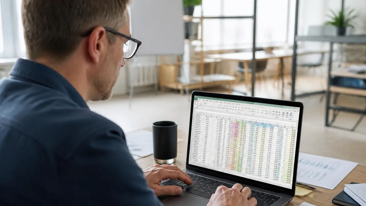 Excel Spreadsheet - Microsoft Excel certification study resource