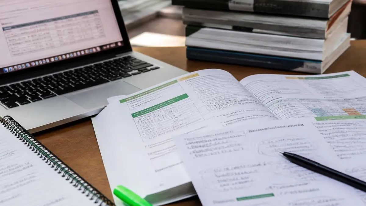 Excel Spreadsheet - Microsoft Excel certification study resource