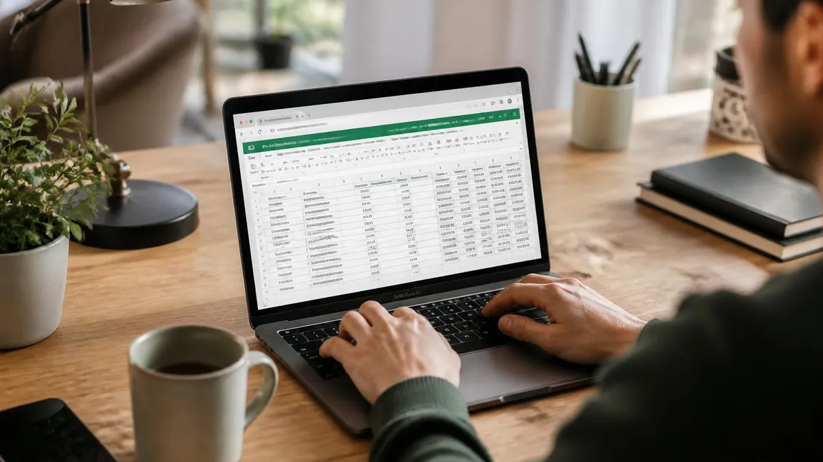 Excel Spreadsheet - Microsoft Excel certification study resource