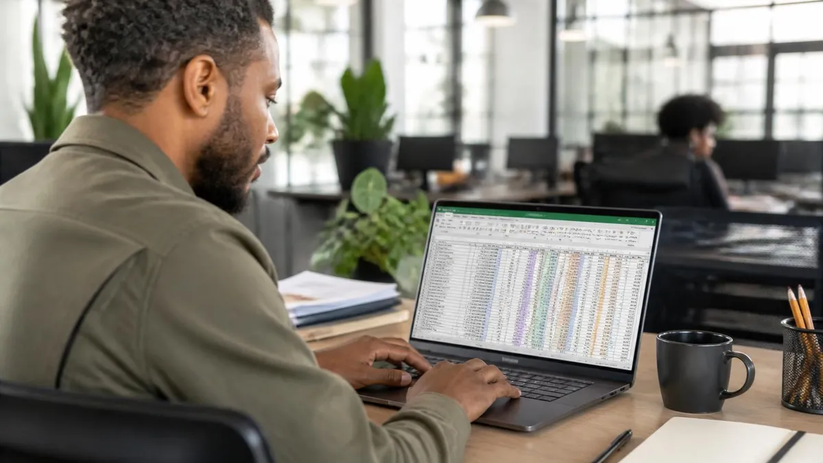 Line Graph Excel - Microsoft Excel certification study resource