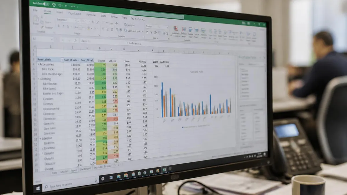 Excel Spreadsheet - Microsoft Excel certification study resource
