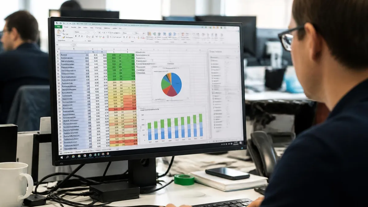 Excel Spreadsheet - Microsoft Excel certification study resource