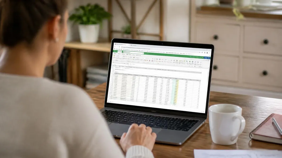 Excel Spreadsheet - Microsoft Excel certification study resource