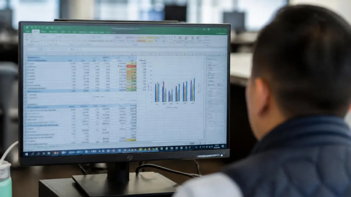 Monthly Budget Template Excel - Microsoft Excel certification study resource