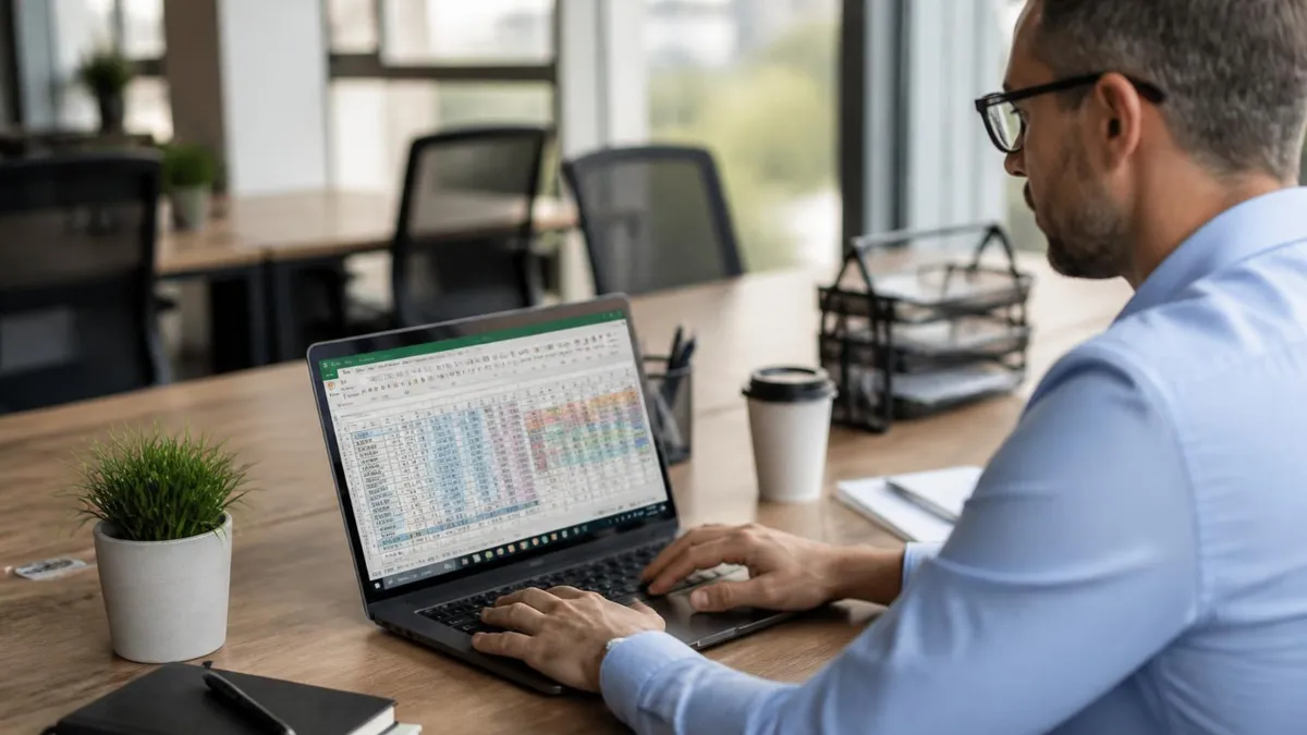 Excel Spreadsheet - Microsoft Excel certification study resource