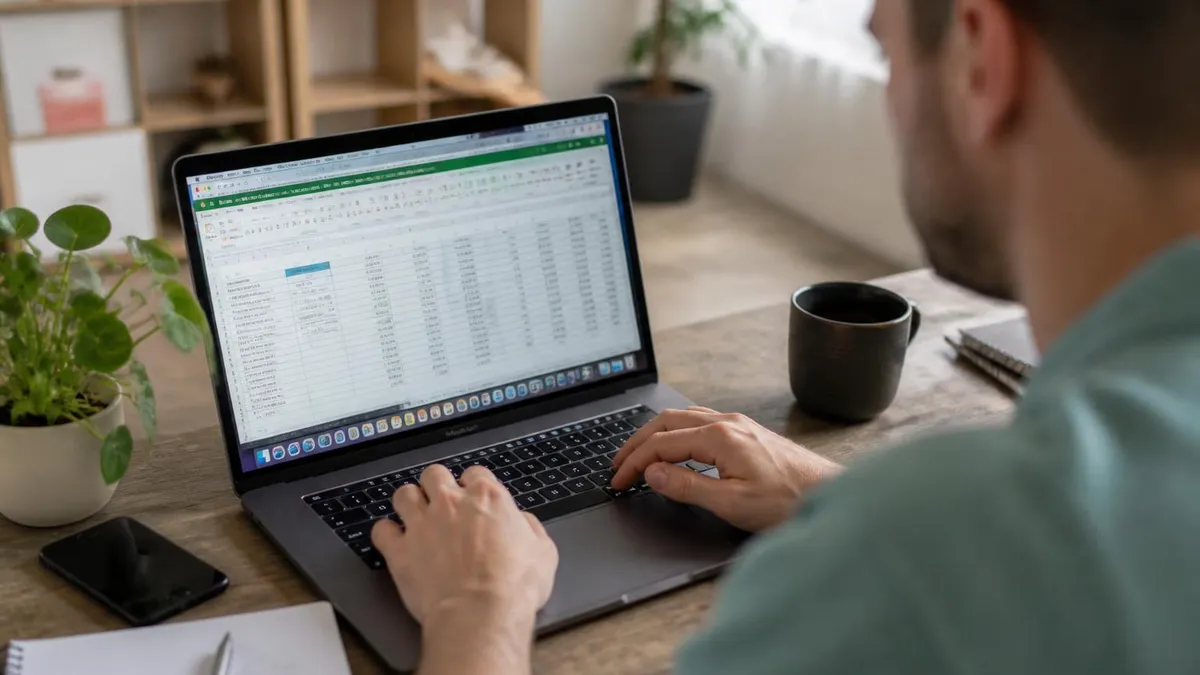 Excel Spreadsheet - Microsoft Excel certification study resource