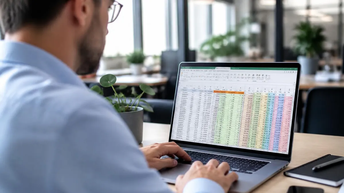 Excel Spreadsheet - Microsoft Excel certification study resource
