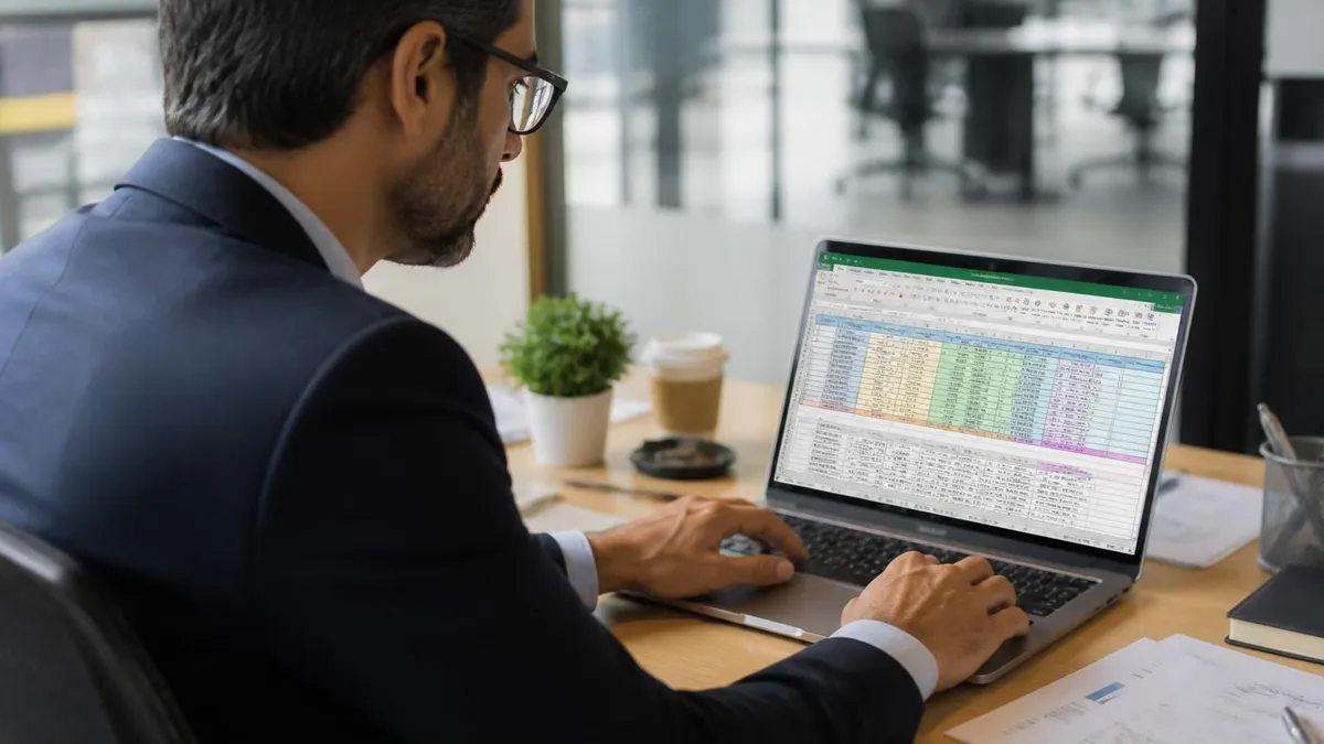 Excel Spreadsheet - Microsoft Excel certification study resource
