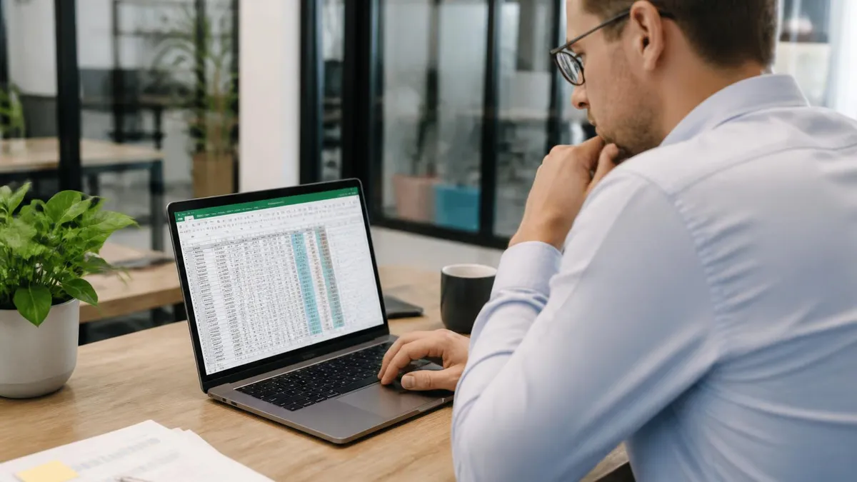 Variance in Excel - Microsoft Excel certification study resource