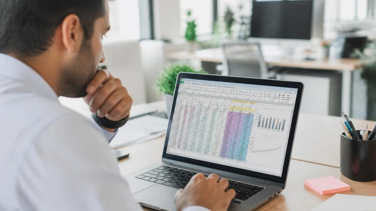Excel Spreadsheet - Microsoft Excel certification study resource