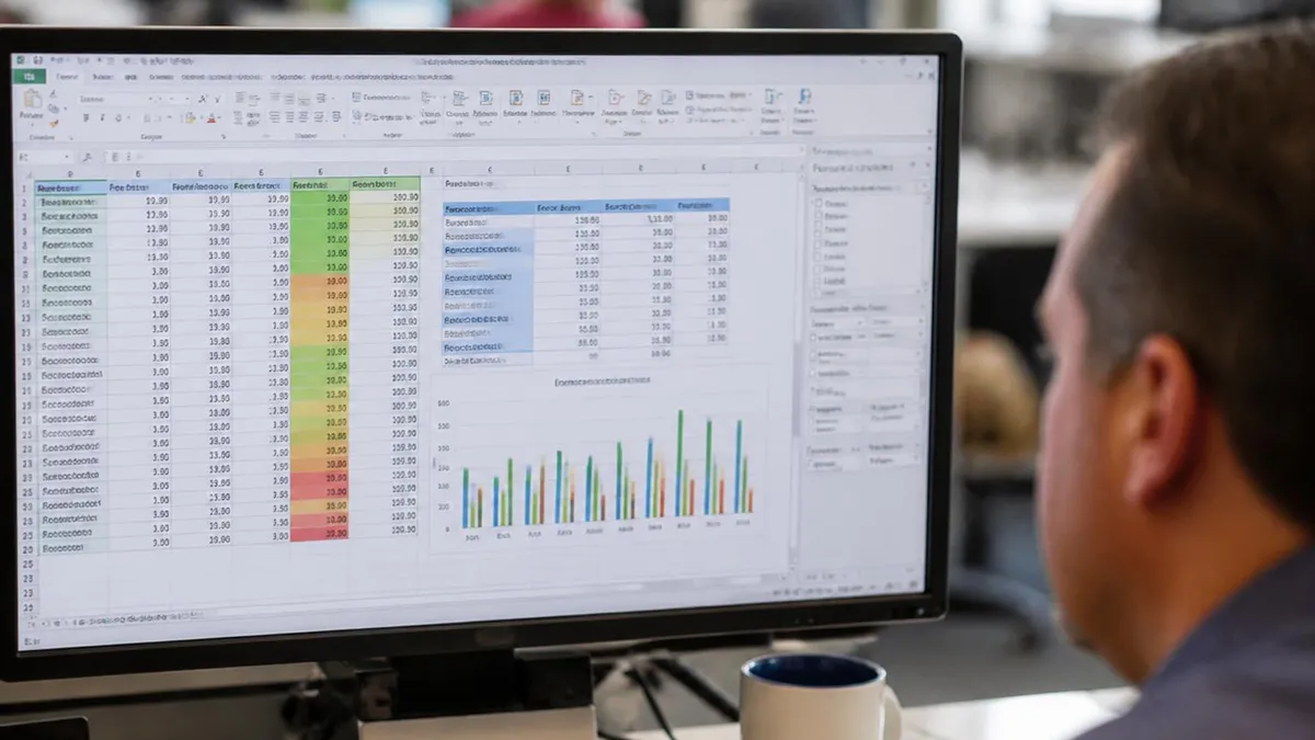Excel Spreadsheet - Microsoft Excel certification study resource