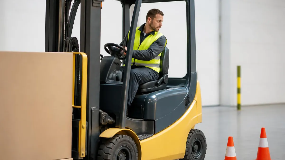 Forklift Operator: Job Duties, Pay & Certification Requirements
