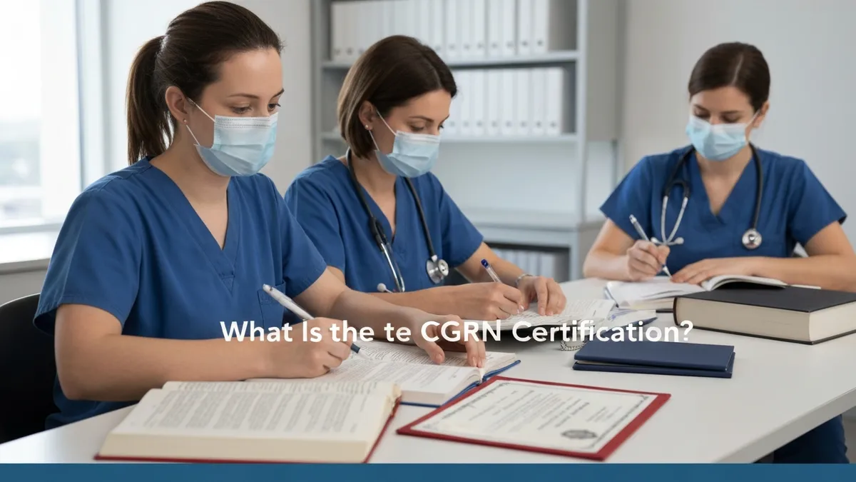 What is the Cgrn Certification? - GI - Gastrointestinal certification study resource