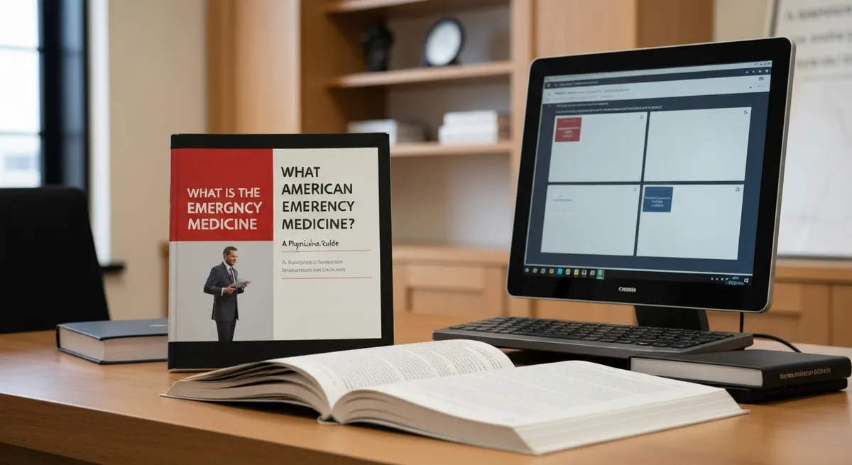 Stethoscope American National Flag - American Board of Emergency Medicine study guide