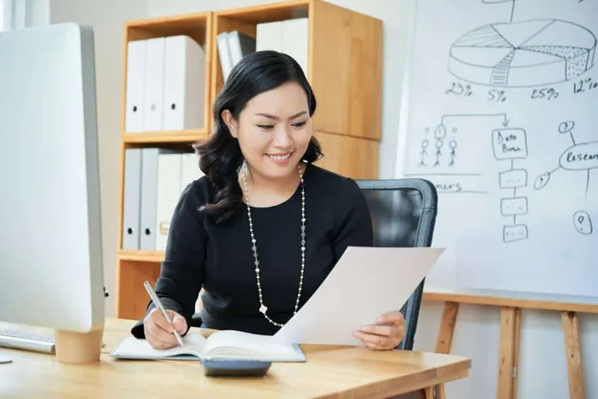 Businesswoman Planning Work X - American College Testing Certified Test Administrators study guide