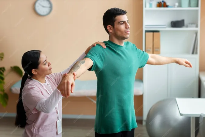 Doctor Helping Patient Rehabilitation 23 - Certified Applied Kinesiologist study guide
