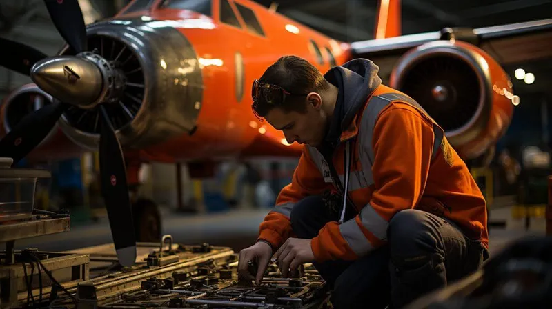 Airplane Airport X - Aircraft Maintenance Engineer study guide