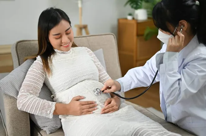 Female Doctor Obstetrician Listening Baby S Heartbeat Lungs Sound By Stethoscope X - American Board of Obstetrics &amp; Gynecology study guide