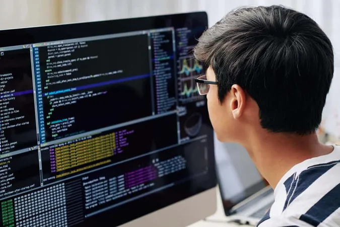 Teenage Boy Checking Programming Code X - Argus Software Certification study guide