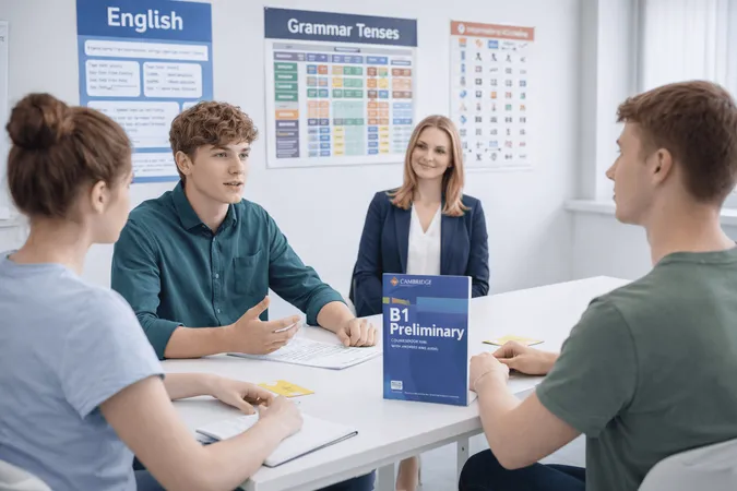 B1 Preliminary Sample Test - B1 Preliminary study guide