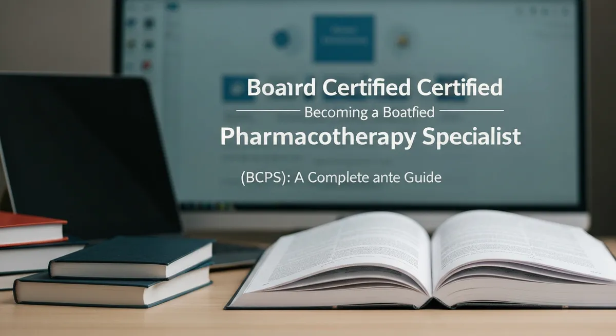 Becoming a Board Certified Pharmacotherapy Specialist (BCPS): A Complete Guide - Board Certified Pharmacotherapy Specialist exam preparation