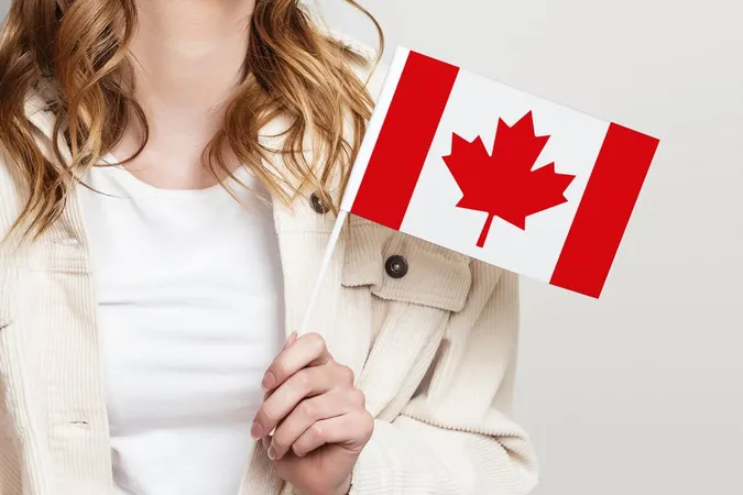 Female Hand Holding Small Canada - Blog study guide