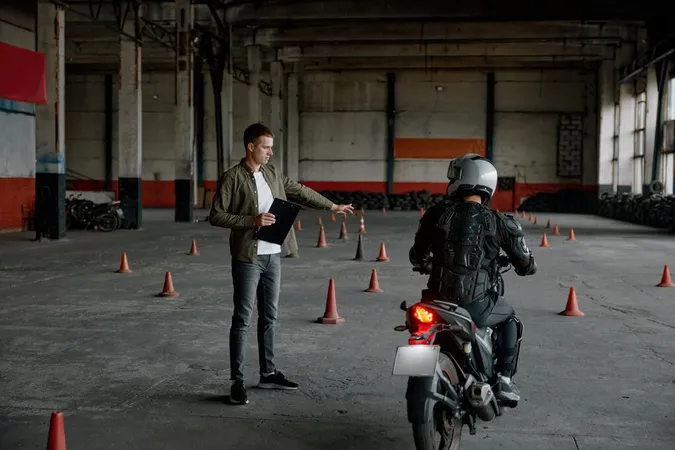 Instructor Teaching Young Biker - Blog study guide