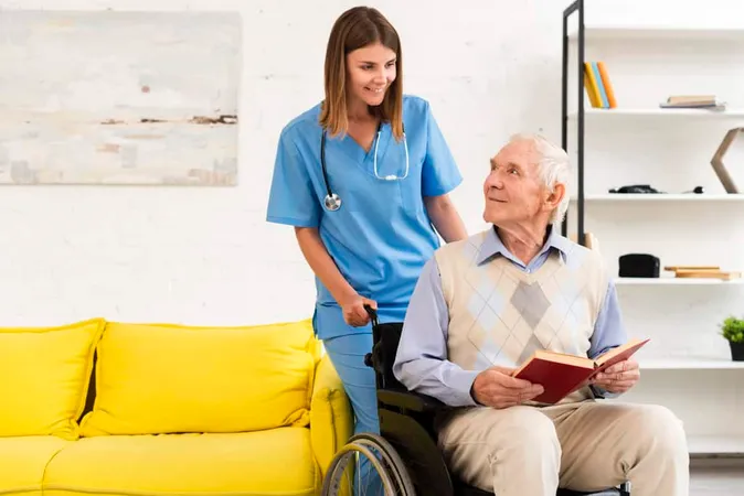 Old Man Sitting Wheelchair While - Blog study guide