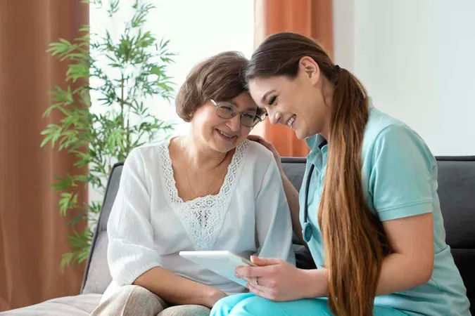 Women Looking Tablet Medium Shot 1 - Blog study guide