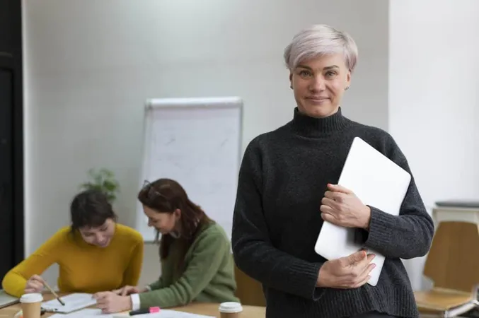 Office Workers Working Together As Team X - Certified Adult Educator study guide