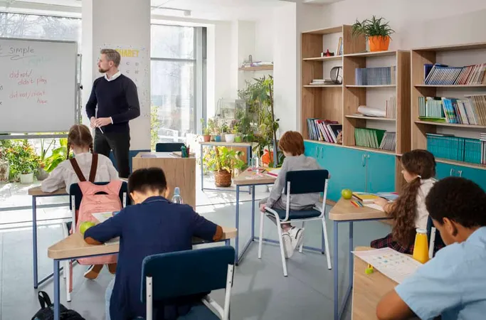 Teacher Holding English Class 1 - CBEST study guide