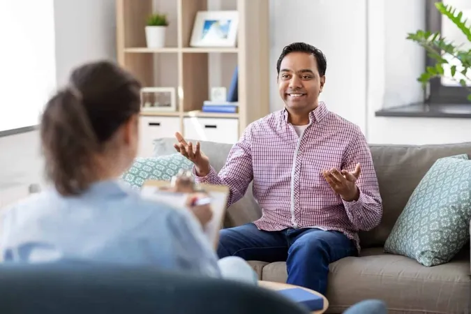 Man Psychologist Psychotherapy Session X - Cognitive Behavioral Therapy Certification study guide