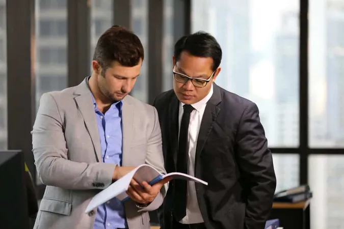 Young Man Woman Looking Camera X - Certified Compliance and Business Specialist study guide