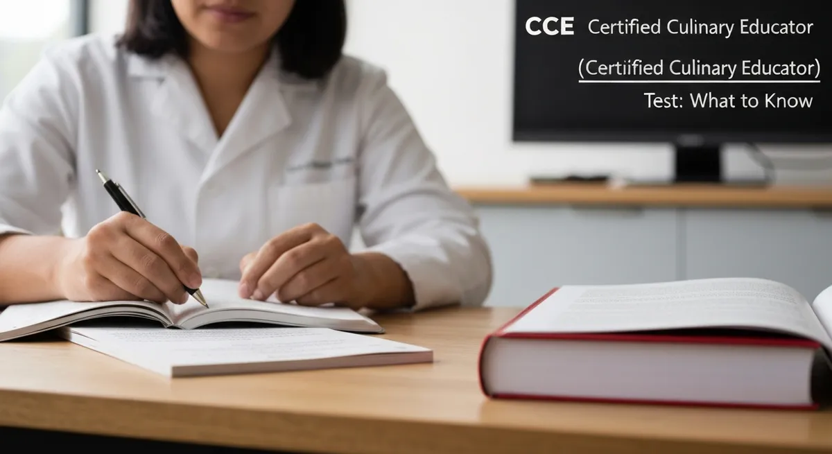 Professional Cooking Class Peopl - Certified Culinary Educator study guide