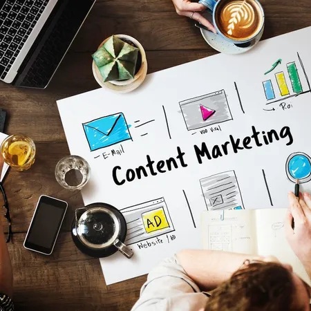 Online Strategy Media Marketing Icons - Certified Content Marketer study guide